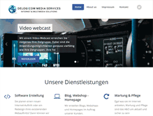 Tablet Screenshot of delogi.com